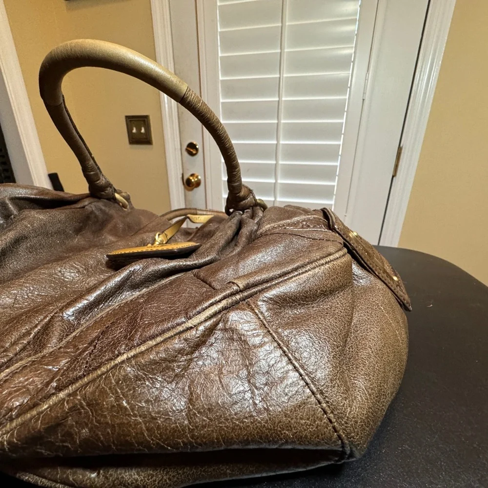 Juicy Couture dark green shoulder bag